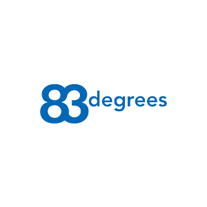 83 Degrees logo