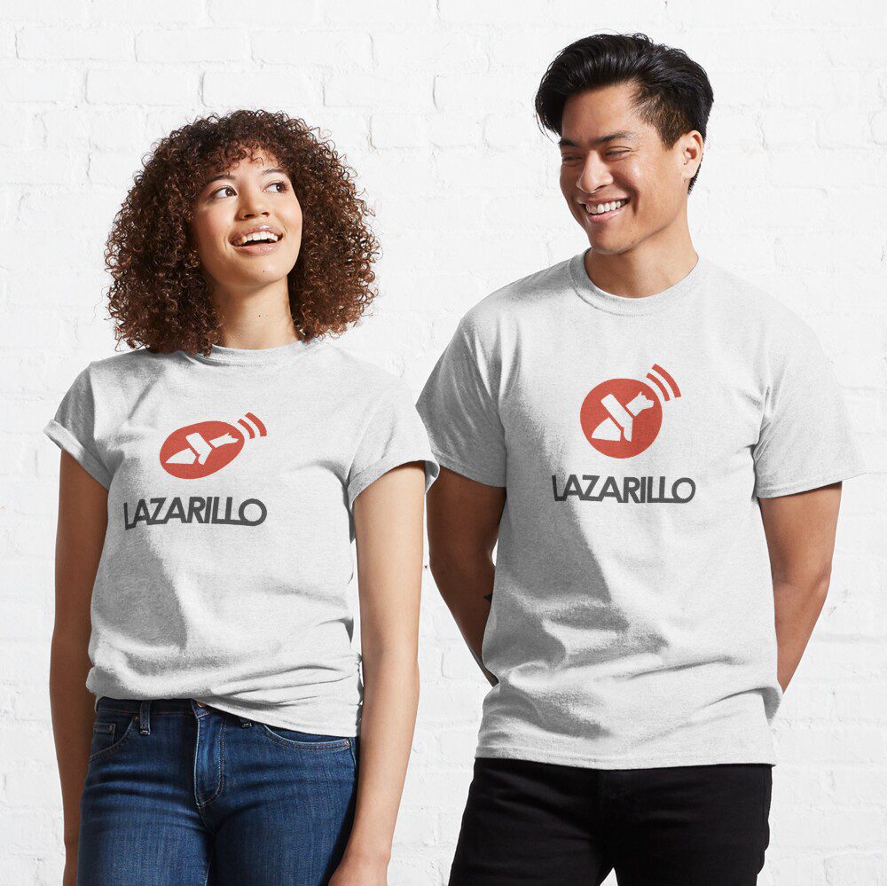 Lazarillo Logo T-Shirt With Company Name
