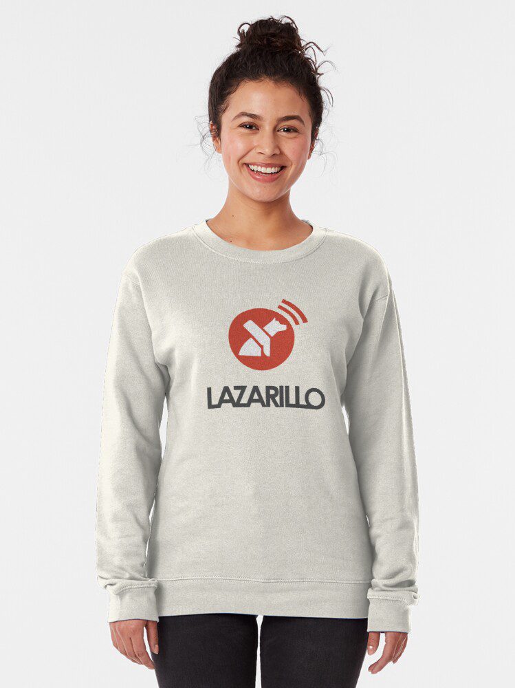 Lazarillo Logo Crewneck Sweatshirt With Company Name