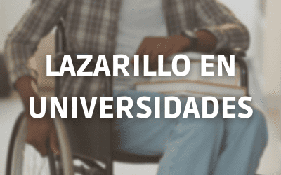 Accesibilidad en universidades y centros educativos junto a Lazarillo